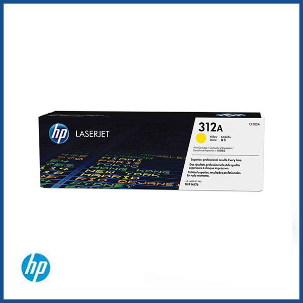 HP 312A (CF382A) Yellow Toner Cartridge